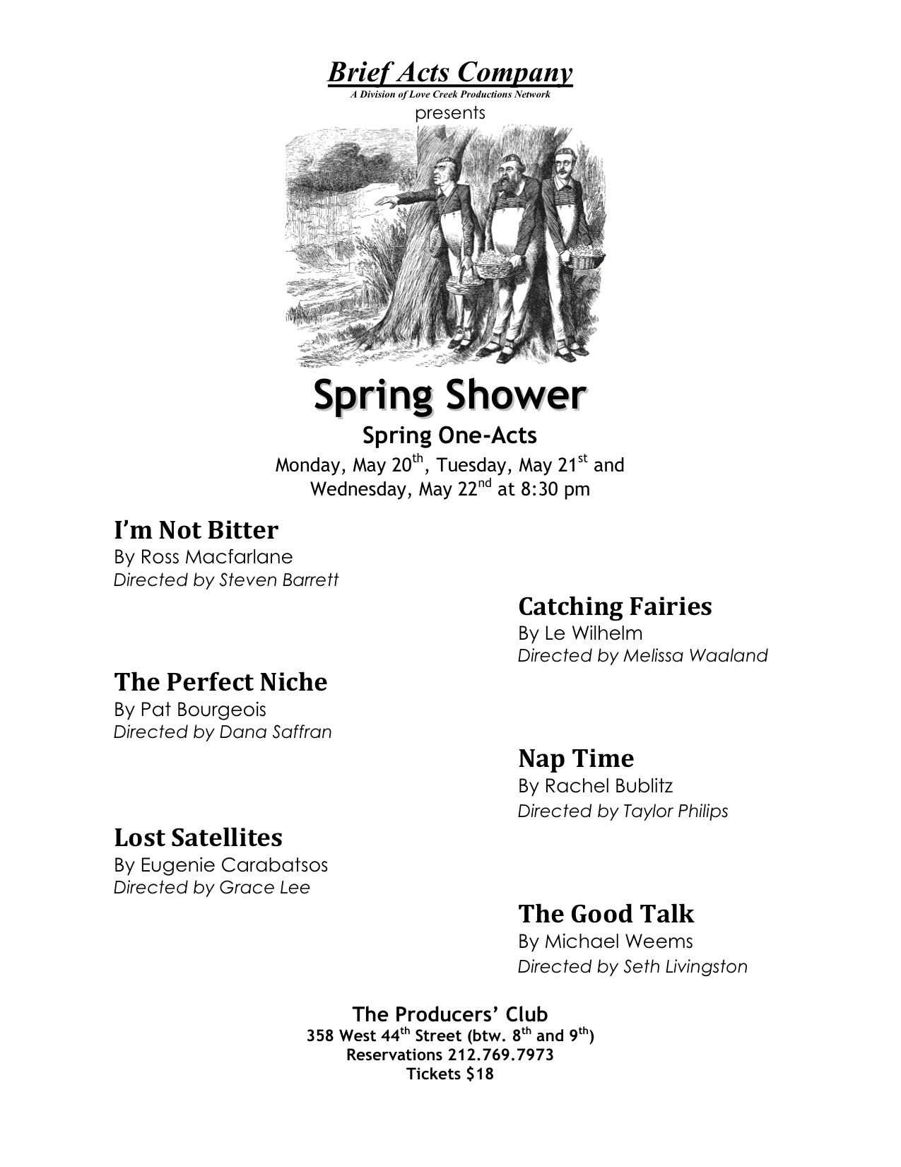 Spring E 2013 Flyer No Cast